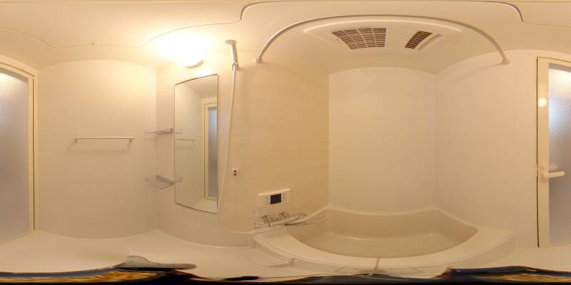 パノラマ画像バスルーム