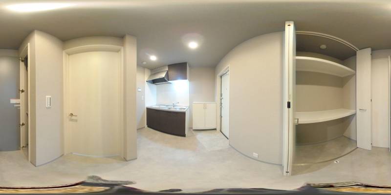 パノラマ画像玄関