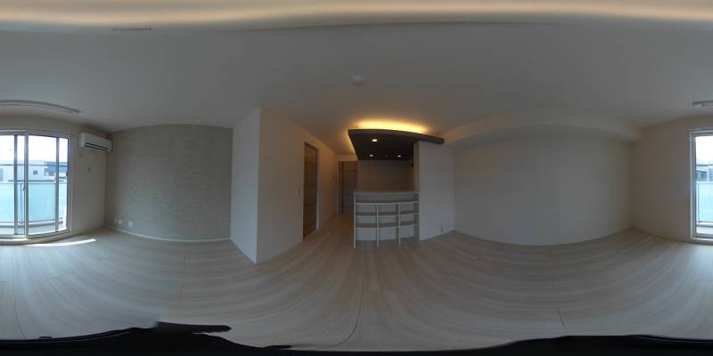 パノラマ画像リビング