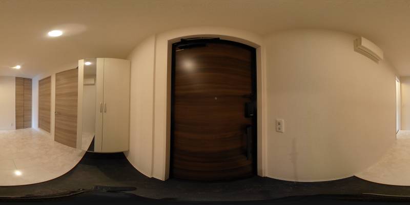 パノラマ画像玄関