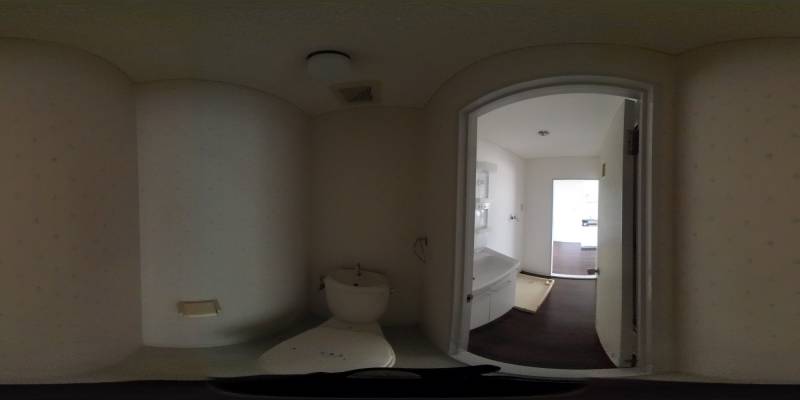 パノラマ画像トイレ