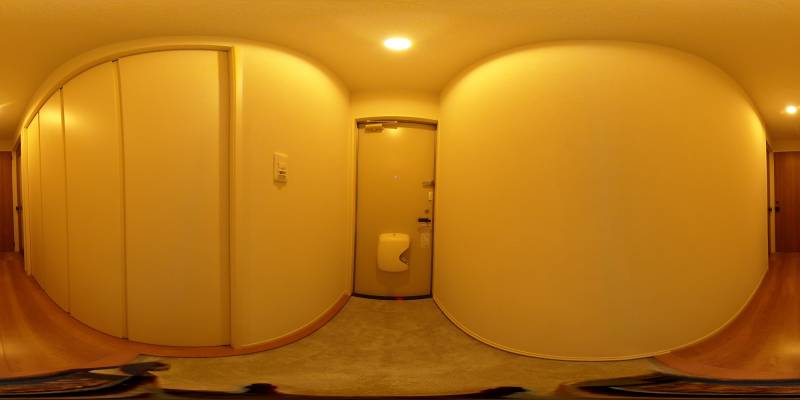 パノラマ画像玄関