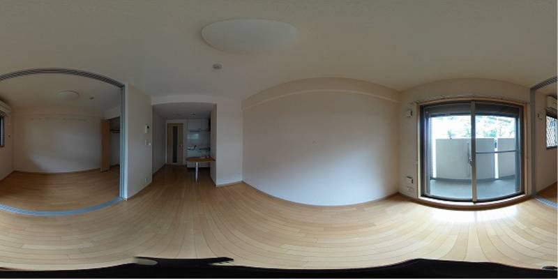 パノラマ画像リビング