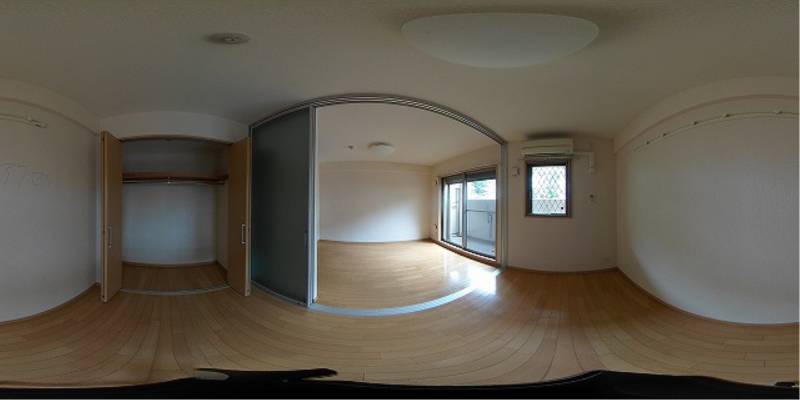 パノラマ画像洋室