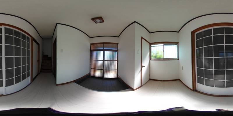 パノラマ画像玄関