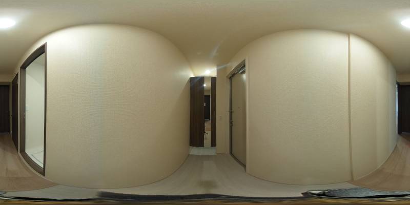 パノラマ画像玄関