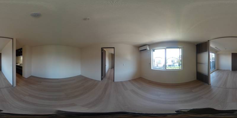 パノラマ画像リビング