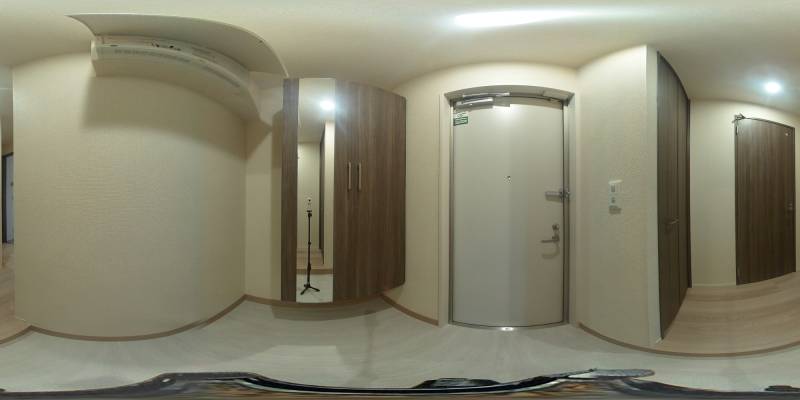 パノラマ画像玄関