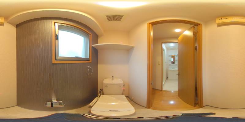 パノラマ画像トイレ