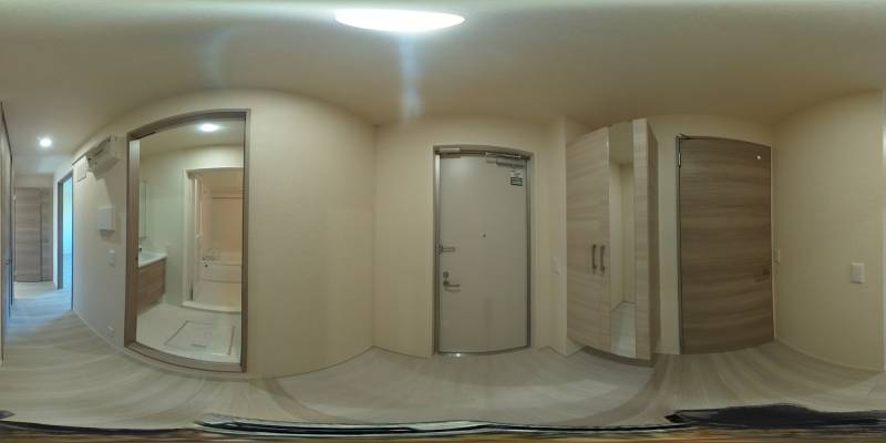 パノラマ画像玄関