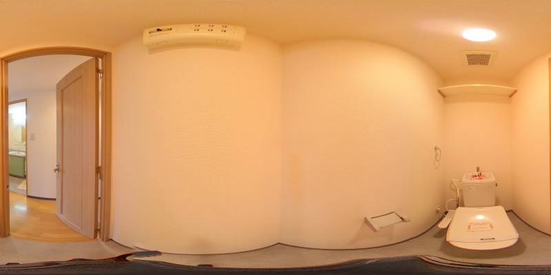 パノラマ画像トイレ