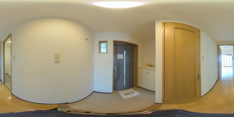 パノラマ画像玄関