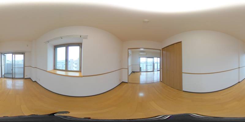 パノラマ画像洋室