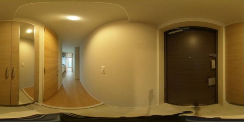 パノラマ画像玄関