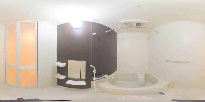 パノラマ画像バスルーム