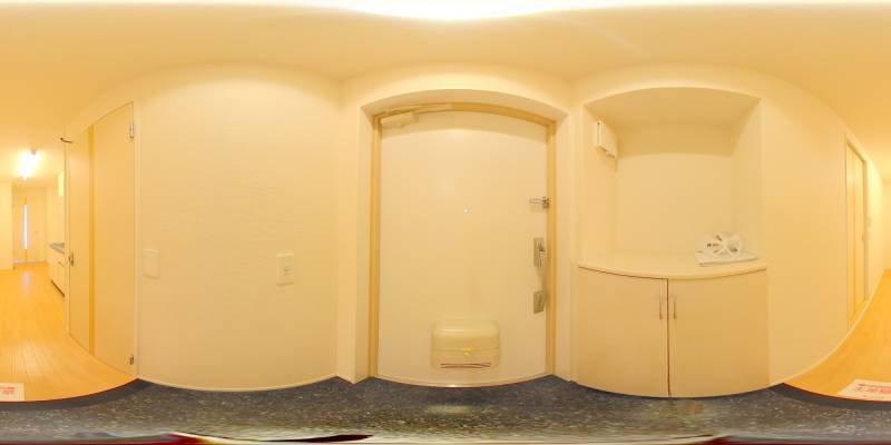 パノラマ画像玄関