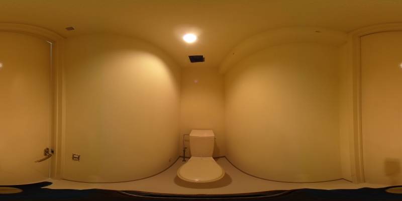 パノラマ画像トイレ