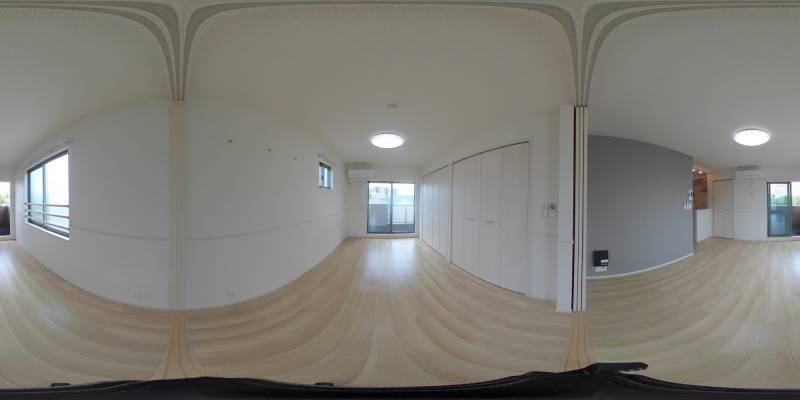 パノラマ画像リビング