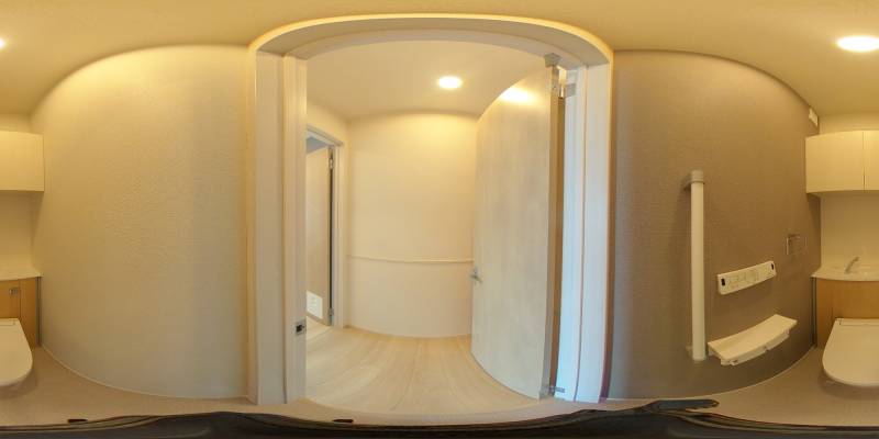 パノラマ画像トイレ