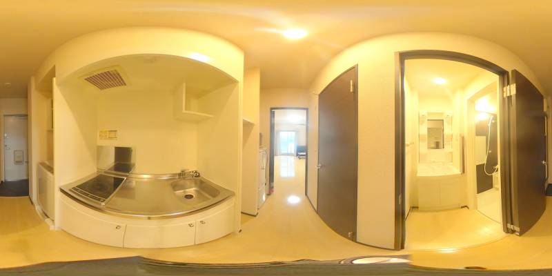 パノラマ画像キッチン