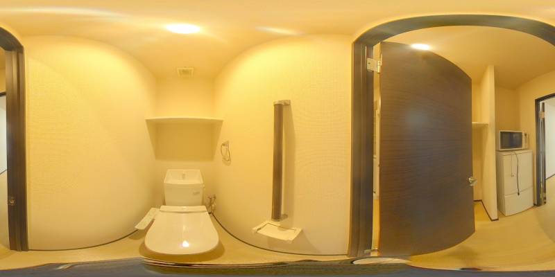 パノラマ画像トイレ