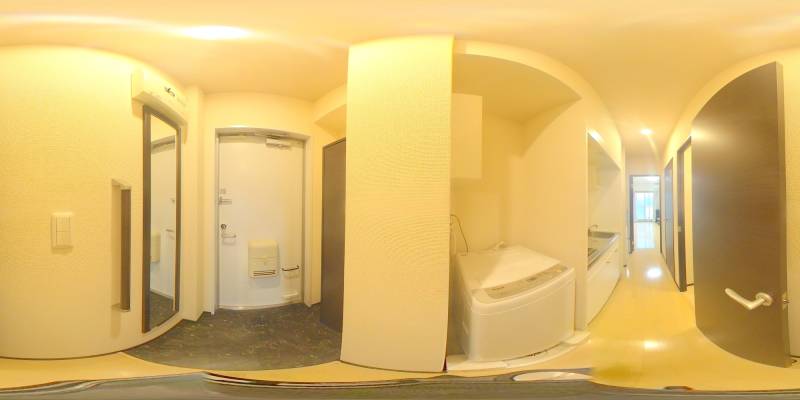 パノラマ画像玄関