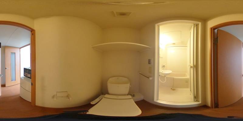 パノラマ画像トイレ