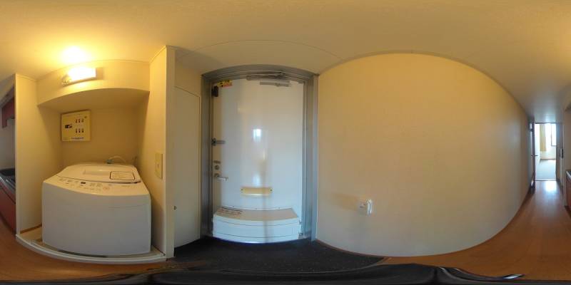 パノラマ画像玄関