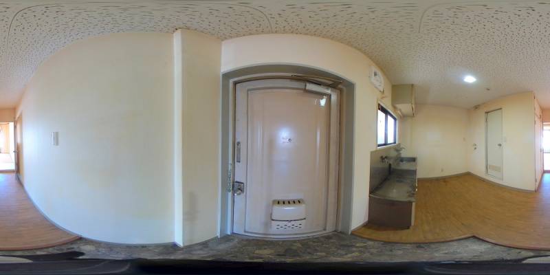 パノラマ画像玄関