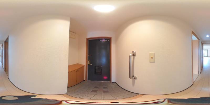 パノラマ画像玄関