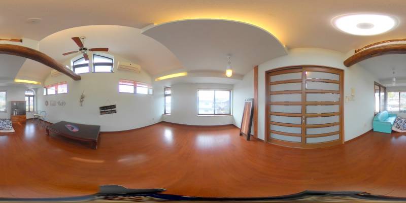 パノラマ画像リビング