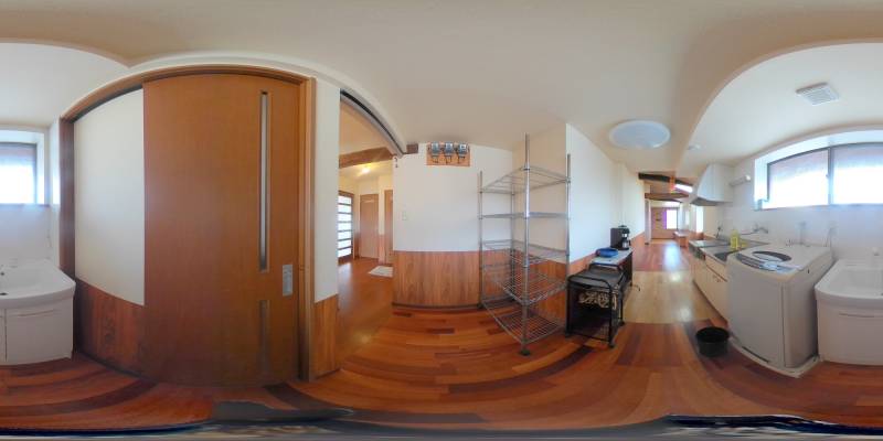 パノラマ画像洗面所