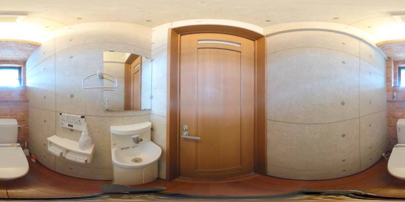 パノラマ画像トイレ