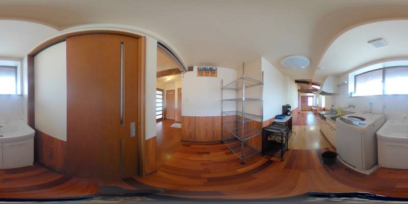 パノラマ画像洗面所