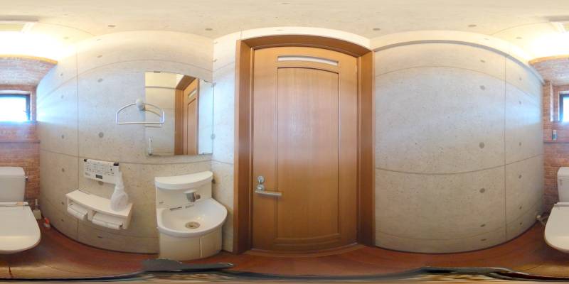 パノラマ画像トイレ