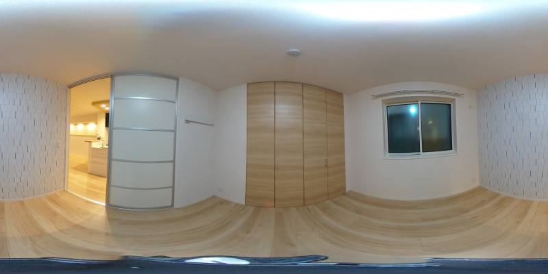 パノラマ画像洋室