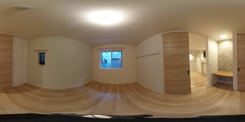 パノラマ画像洋室