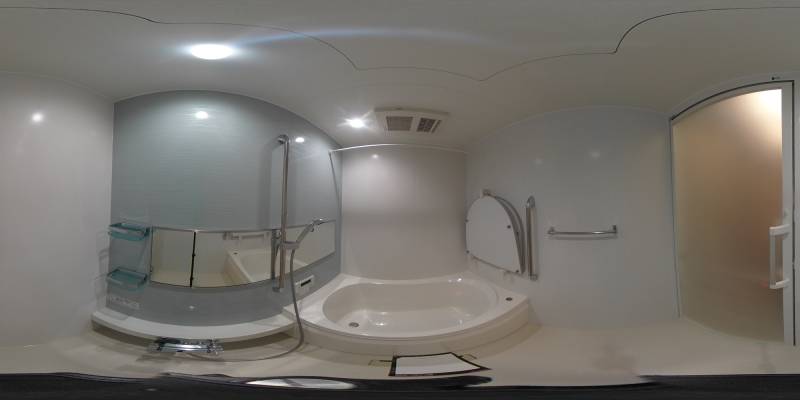 パノラマ画像バスルーム