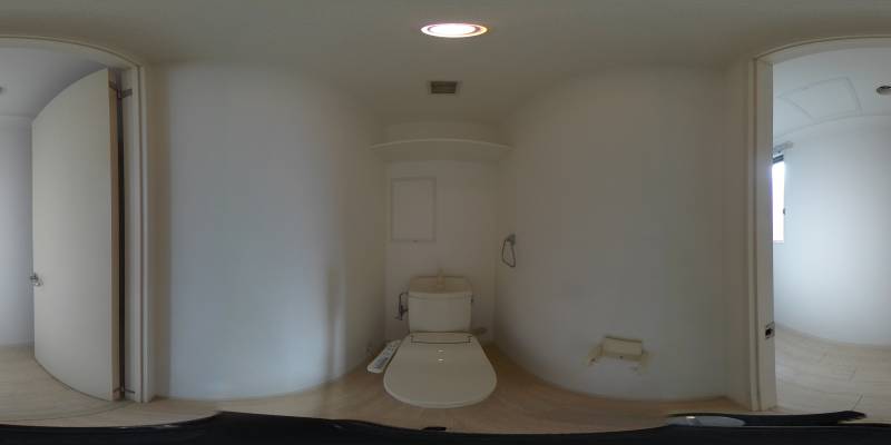 パノラマ画像トイレ