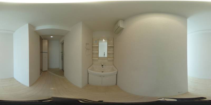 パノラマ画像洗面所