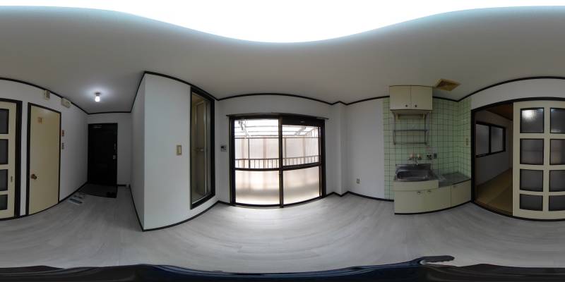 パノラマ画像リビング