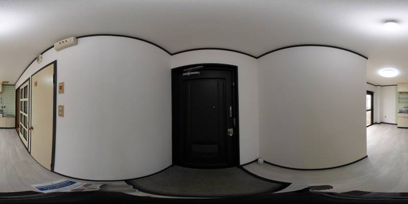パノラマ画像玄関