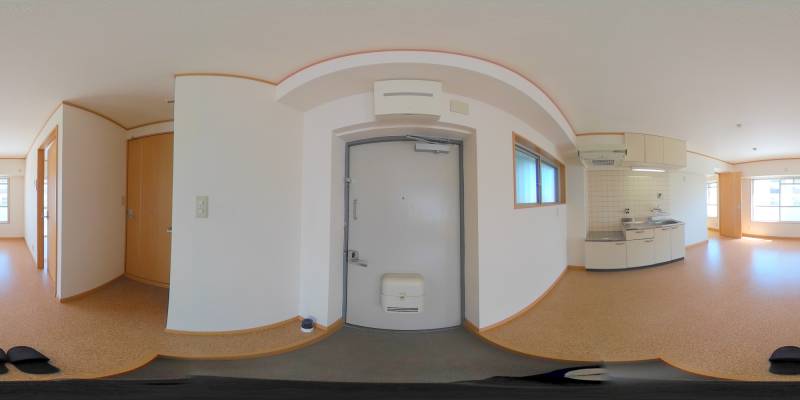 パノラマ画像玄関