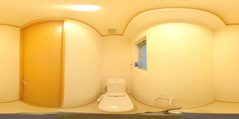 パノラマ画像トイレ