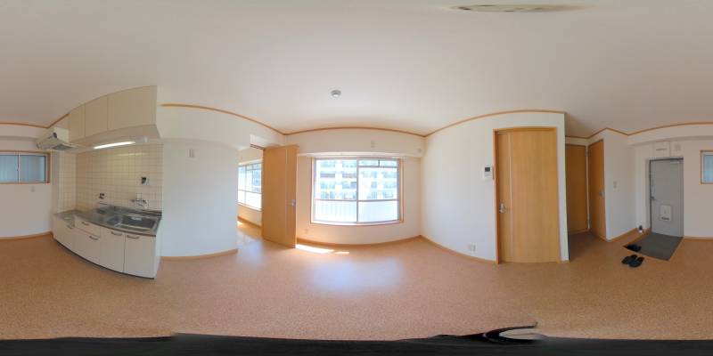 パノラマ画像リビング