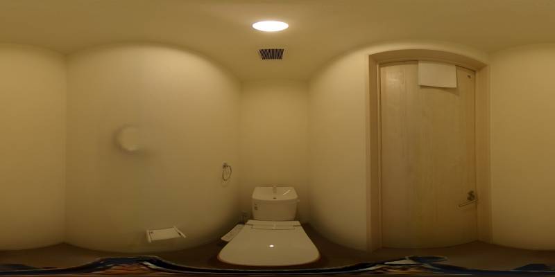 パノラマ画像トイレ