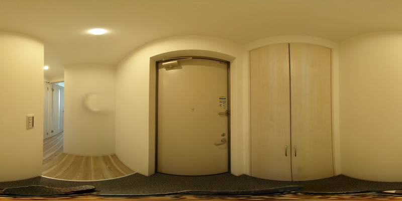 パノラマ画像玄関