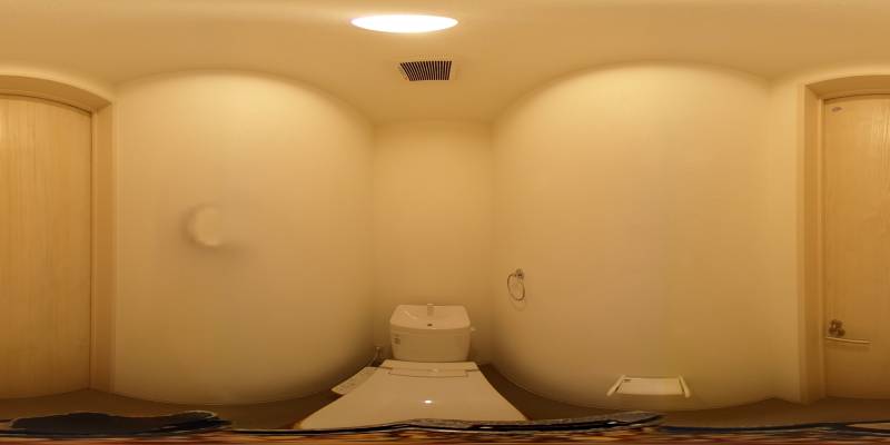 パノラマ画像トイレ