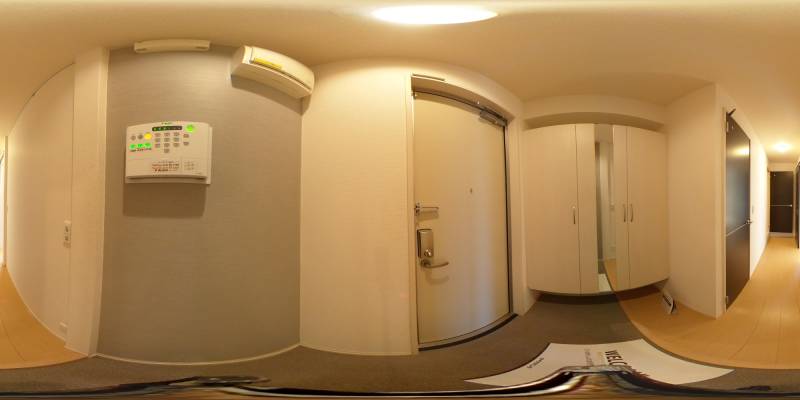 パノラマ画像玄関