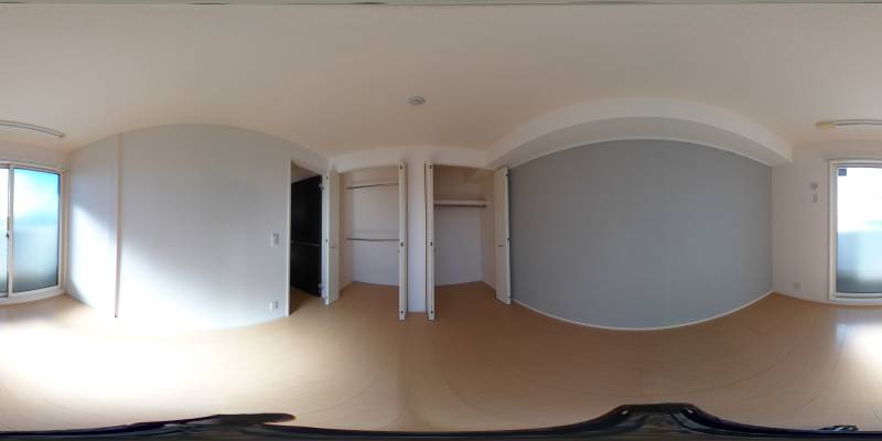 パノラマ画像洋室